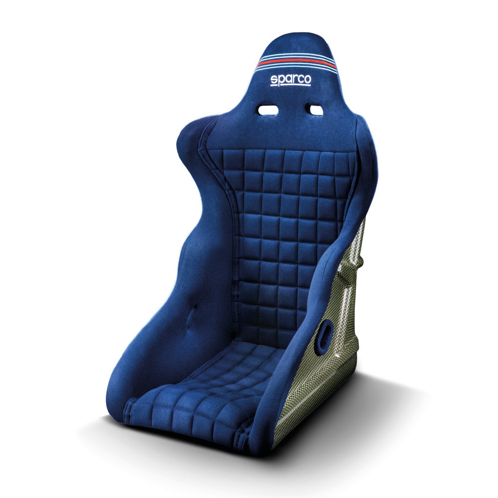Sparco Legend Martini Racing Carbon Kevlar FIA Bucket Seat, Blue