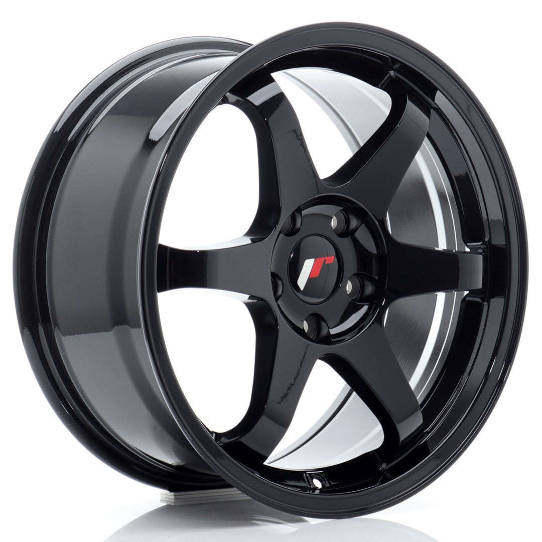 Japan Racing JR-3 17x8" 5x114.3 ET35, Gloss Black