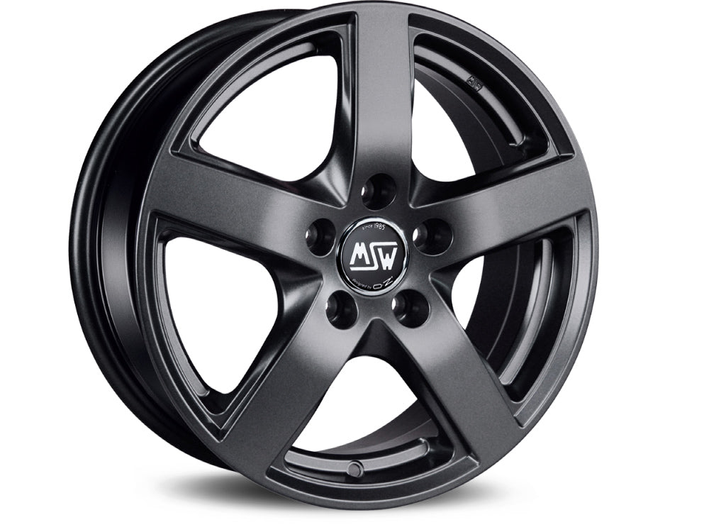 MSW 55 16x6.5" 5x110 ET40, Flat Dark Grey
