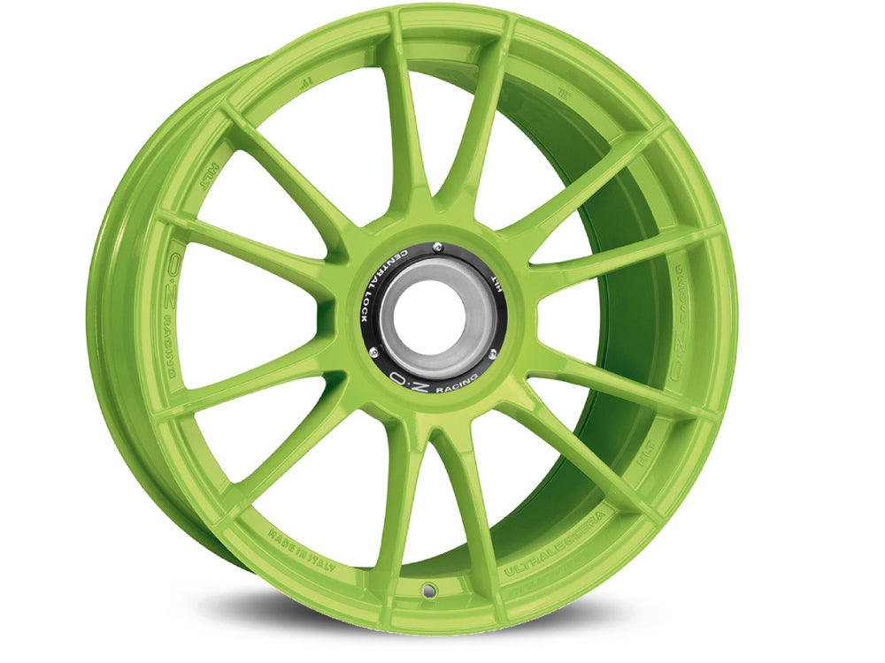 OZ Ultraleggera HLT 21x12" centrelock ET45, Acid Green