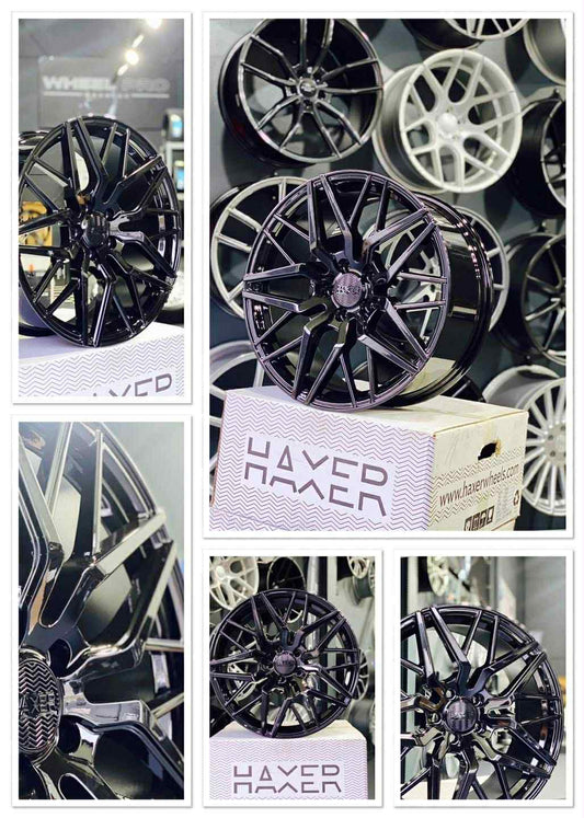 4 cerchi in lega HX035 HAXER VW Golf 6 7 6R 7R GTI GTD Seat Leon 5F Cupra 17x7.5 et40