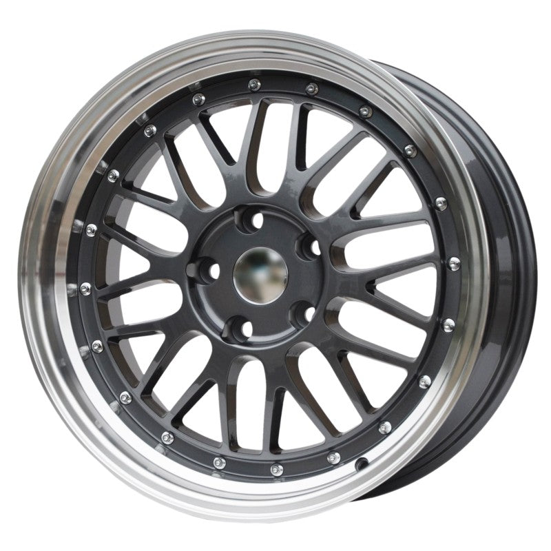 4 CERCHI IN LEGA BMW 17 5X120 STYLE BBS LM 7.5J ET34 E36 E46 E90 E91