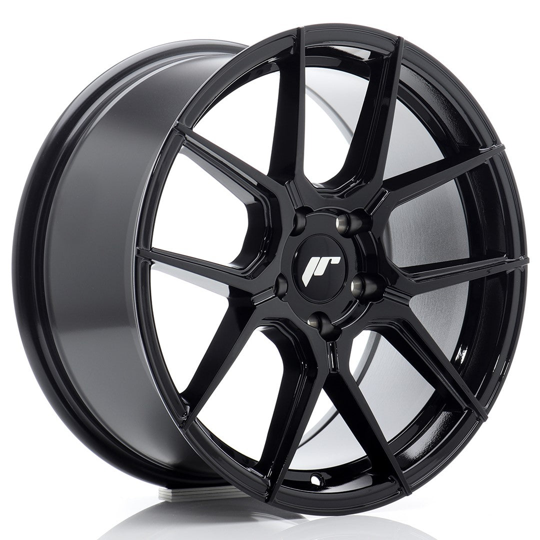 Japan Racing JR-30 17x8" 5x100 ET40, Gloss Black