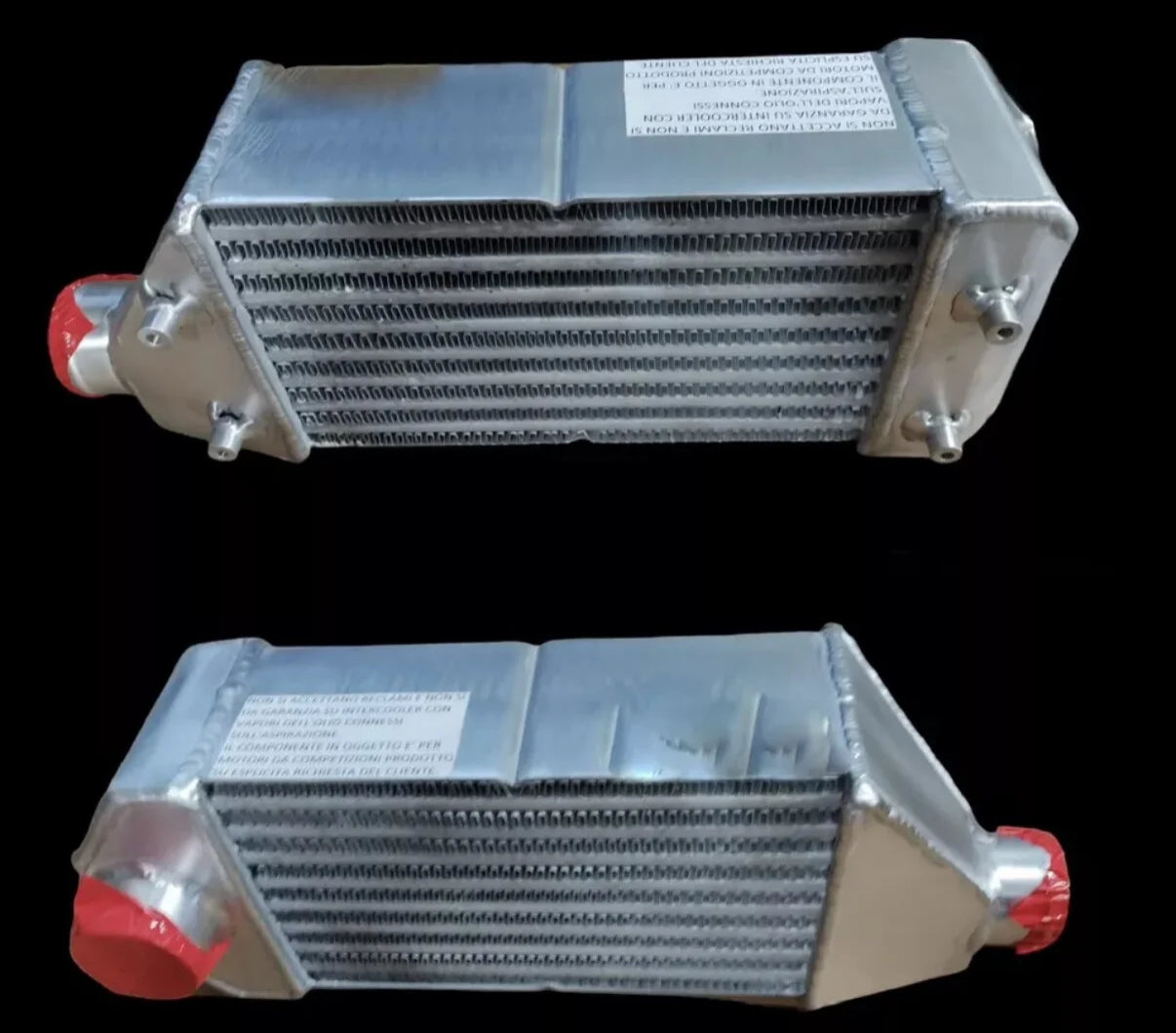 intercooler maggiorato in posizione originale per fiat Uno Turbo I.e. 1.3 / 1.4