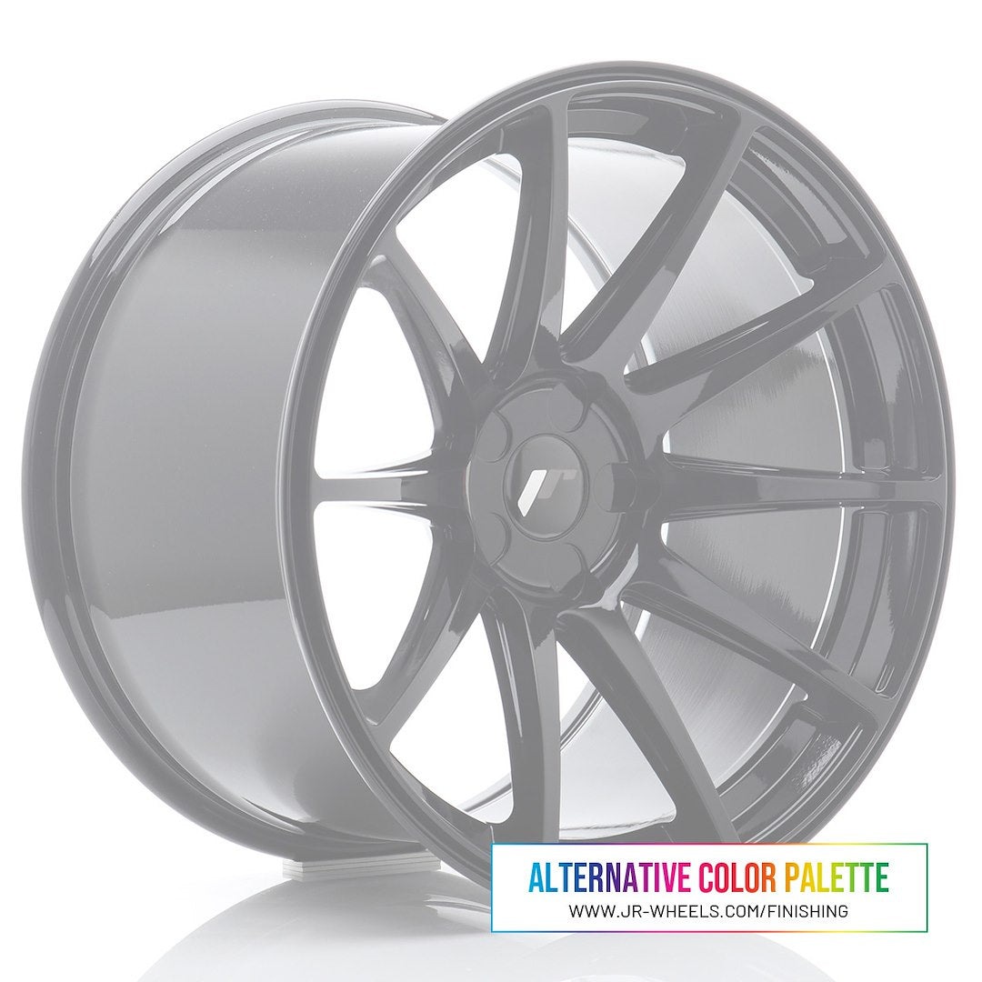 Japan Racing JR-11 Extreme Concave 19x11" (5 hole custom PCD) ET15-25, Custom Finish