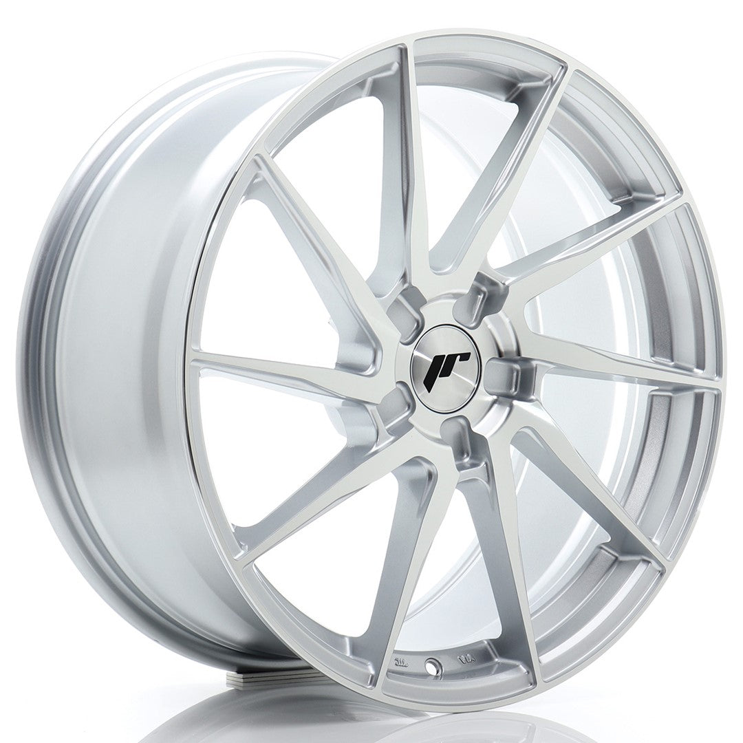 Japan Racing JR-36 19x8" (5 hole custom PCD) ET20-40, Silver