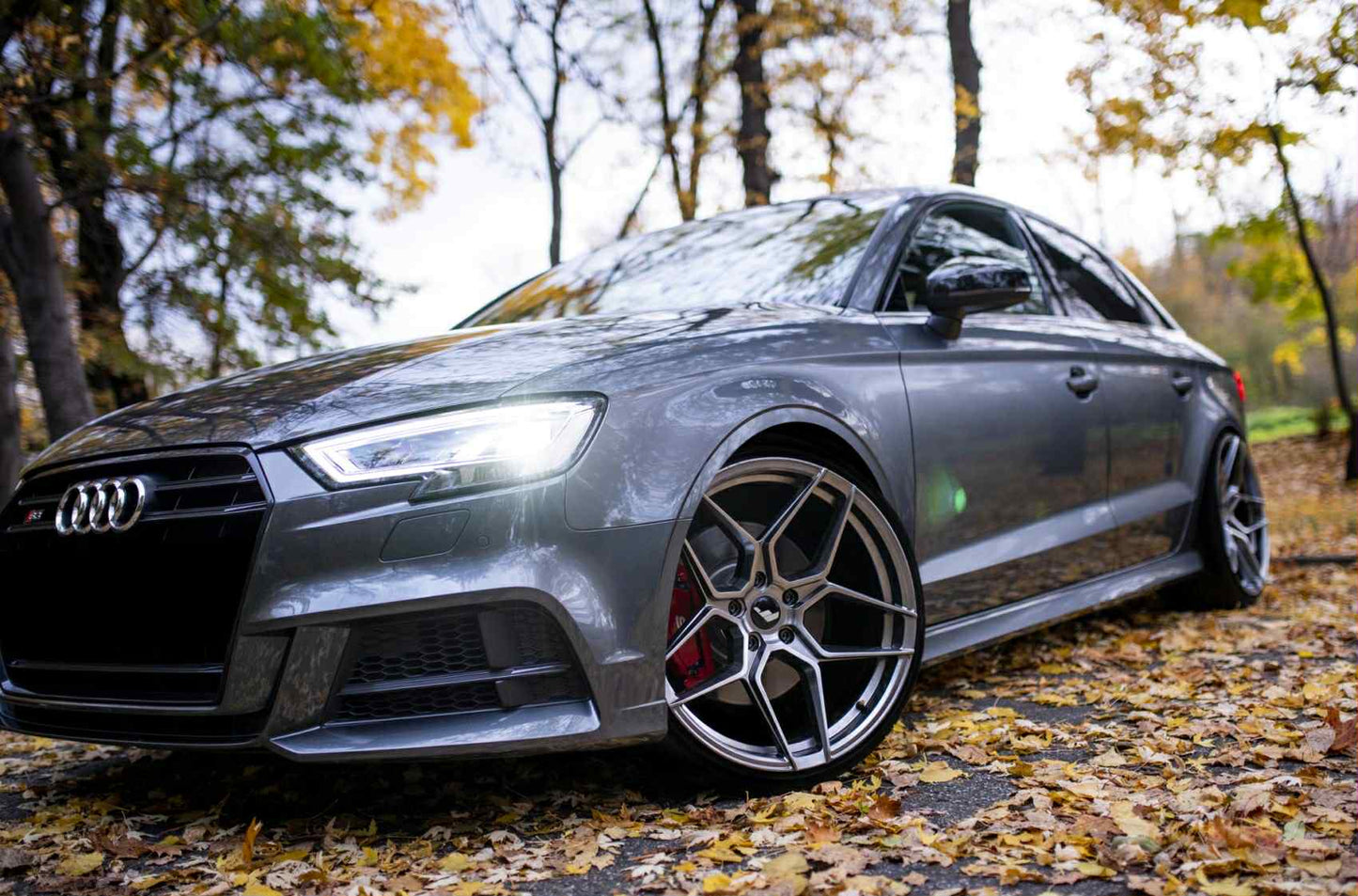 4 cerchi in lega AUDI 18 5x112 Japan Racing JR34 8J ET42 Seat Cupra Q2 S3 A3