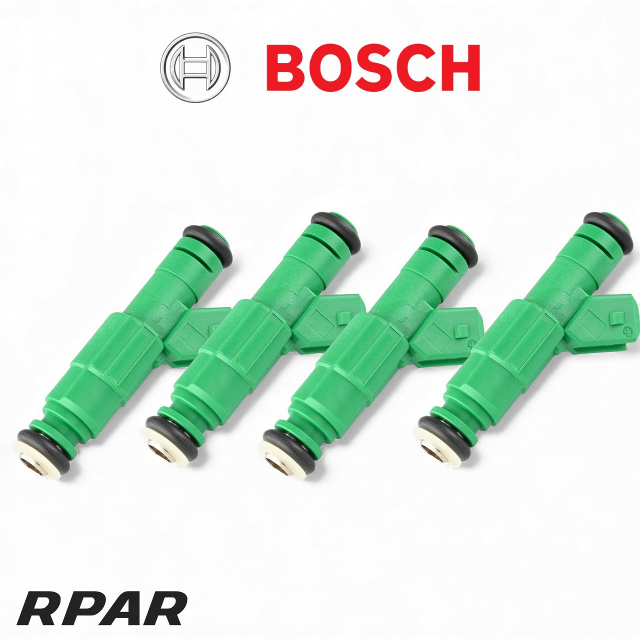 4 iniettori Bosch 440cc Connettore EV14 ad alta impedenza ORIGINALI BOSCH