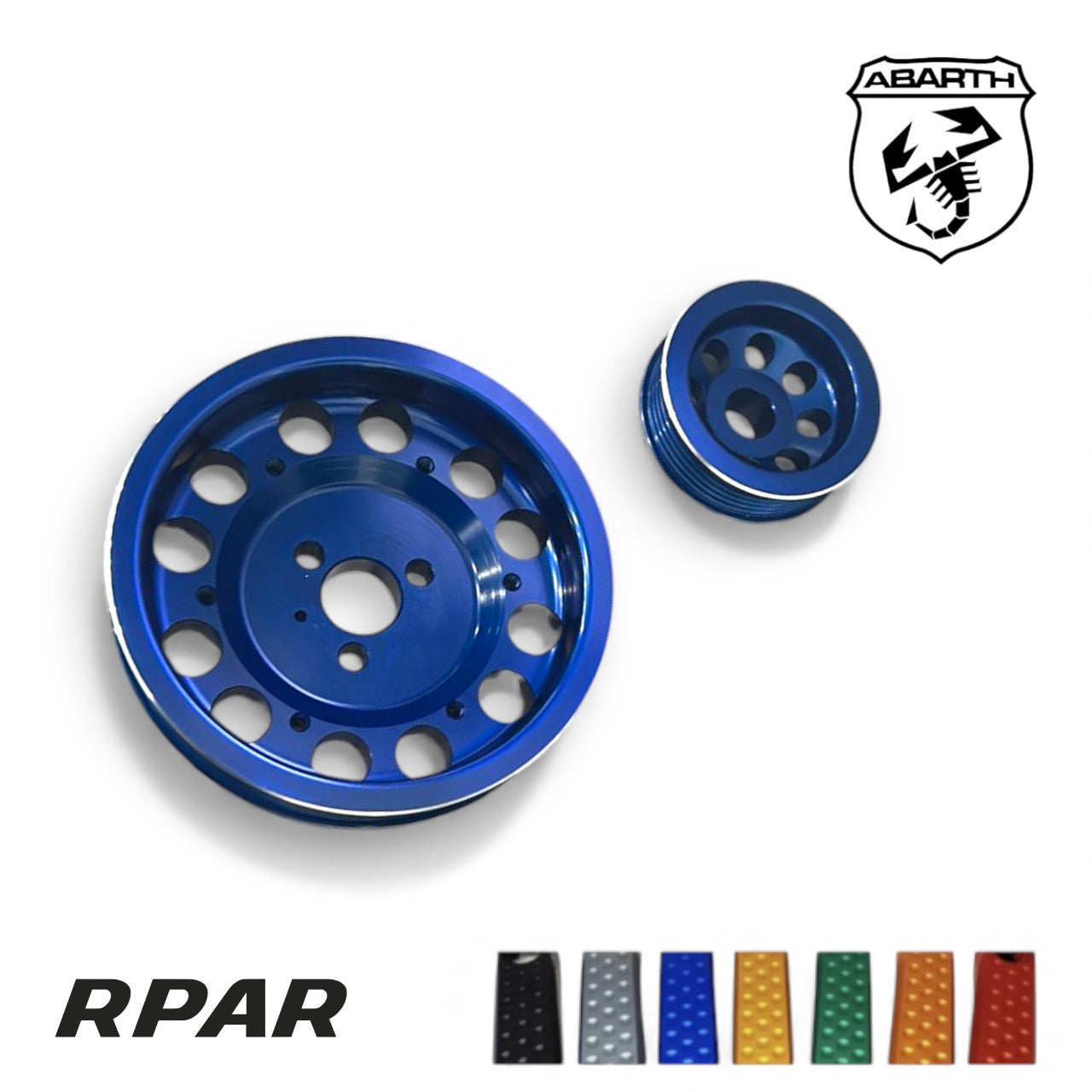 KIT PULEGGERE ERGAL ALBERO MOTORE + ALTERNATORE ABARTH 595 695 500 E T-JET 1.4cc