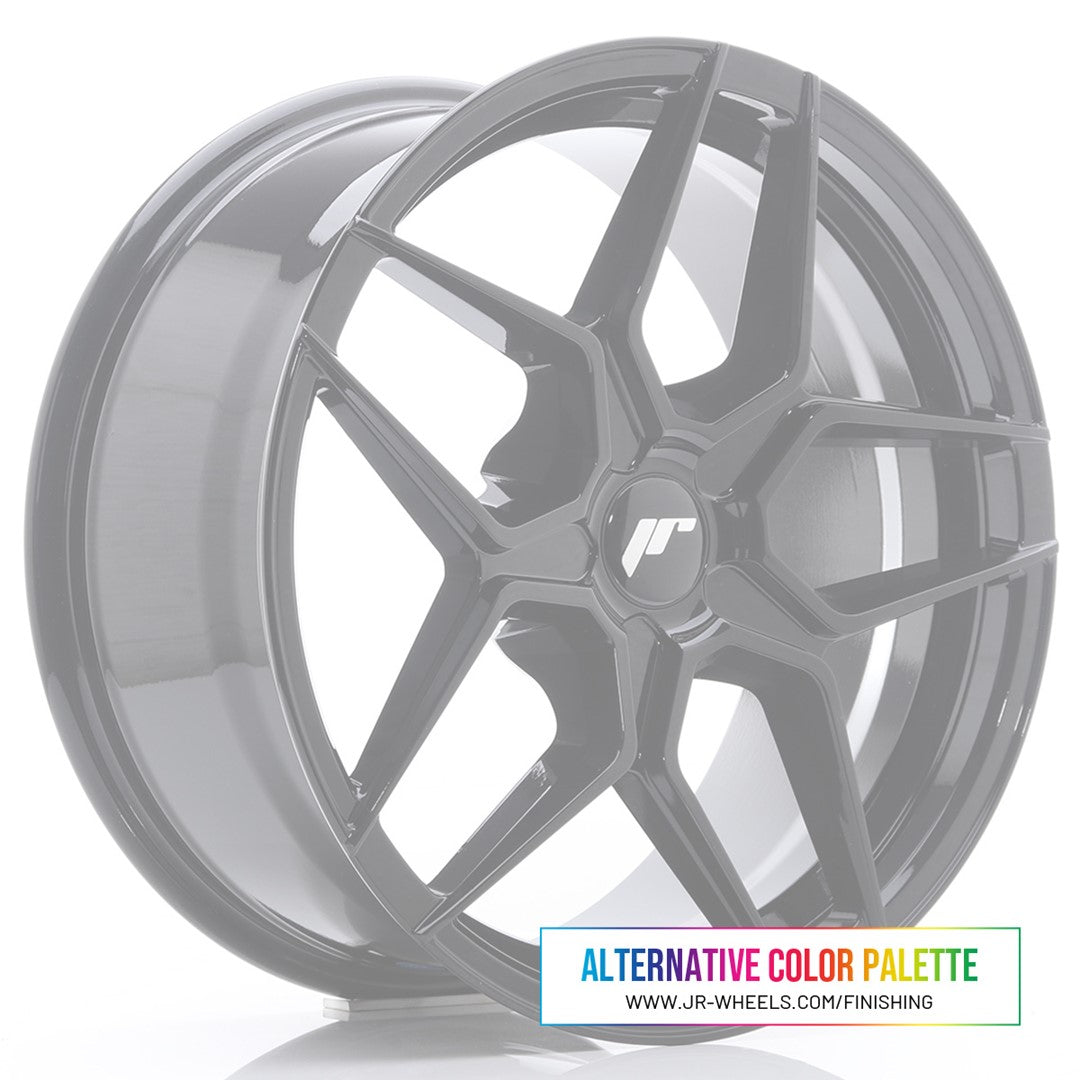 Japan Racing JR-34 18x8" (5 hole custom PCD) ET20-42, Custom Finish