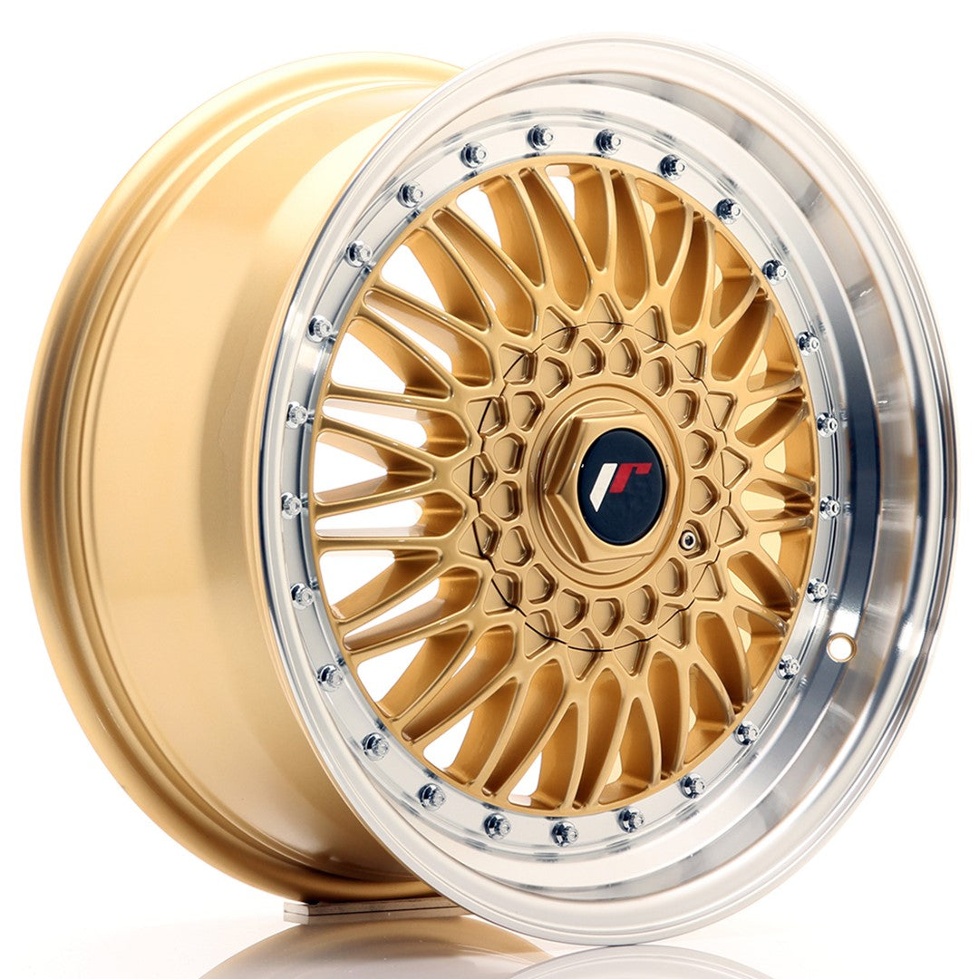 Japan Racing JR-9 17x7.5" (4 & 5 hole custom PCD) ET20, Gold