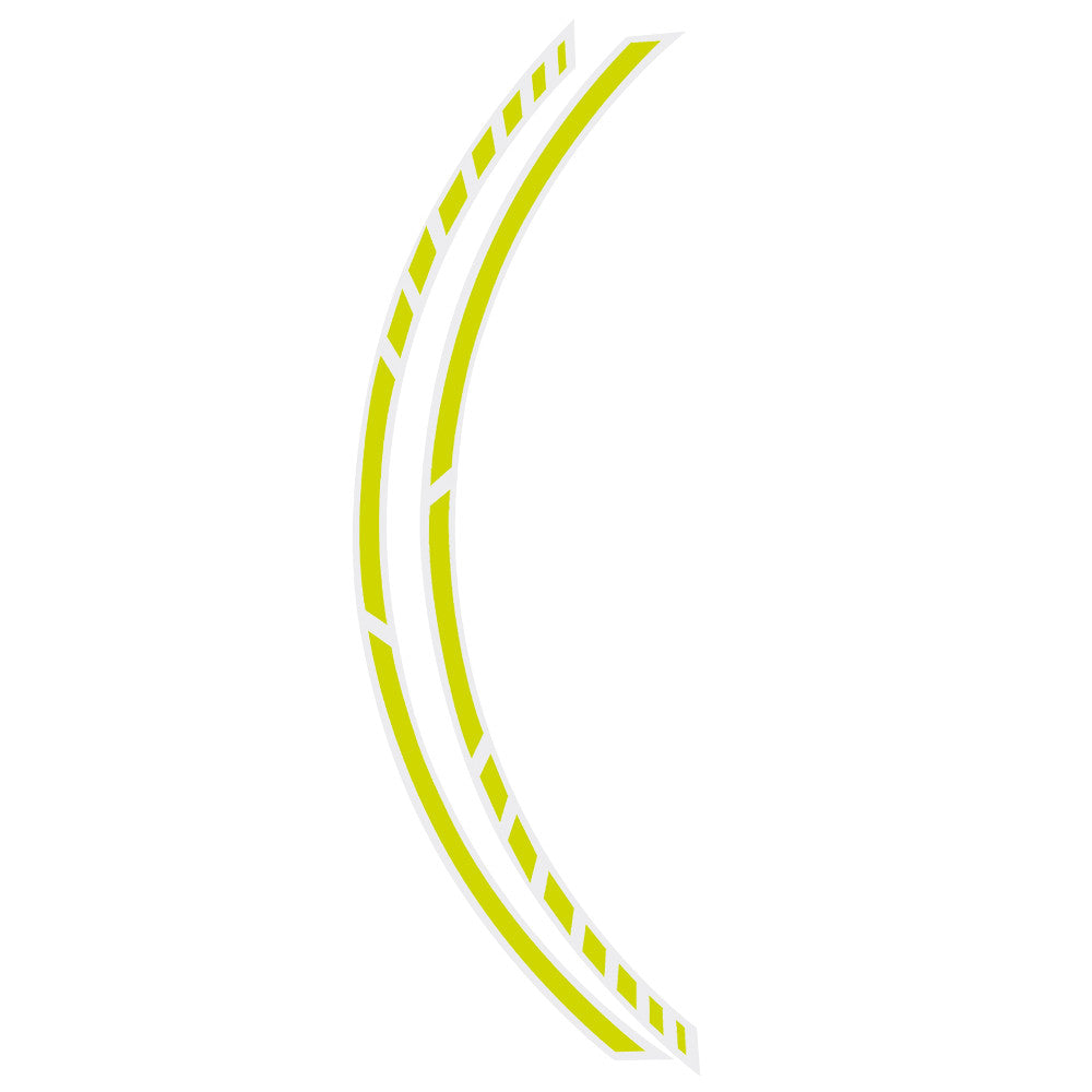 Foliatec Racing Neon Green Pin-Striping Design