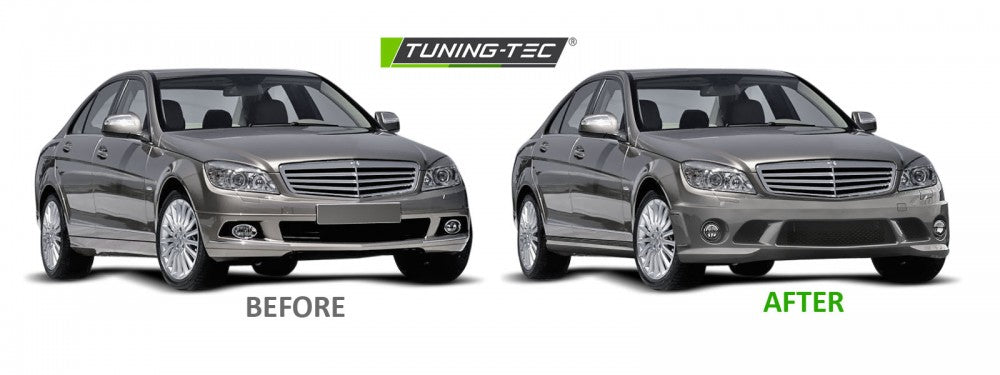 PARAURTI ANTERIORE LOOK AMG MERCEDES W204 2007-2010 PDC