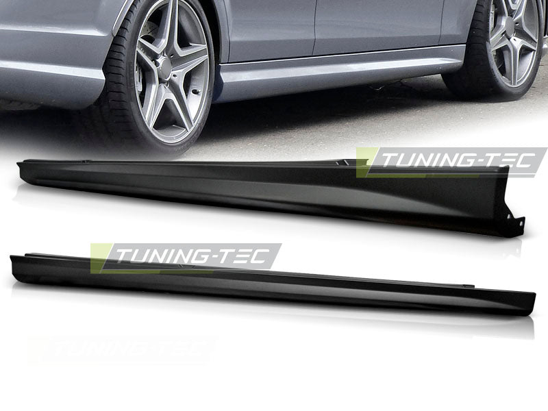COPPIA MINIGONNE LATERALI STYLE AMG MERCEDES W204 2007-2014