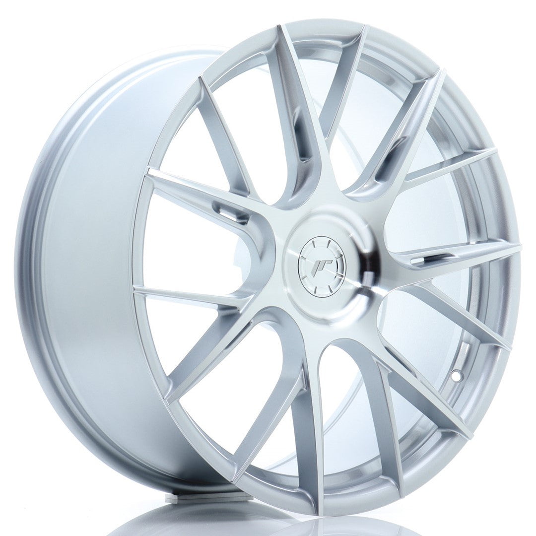 Japan Racing JR-42 20x9" (5 trous - sur mesure) ET35-50, Machined Silver