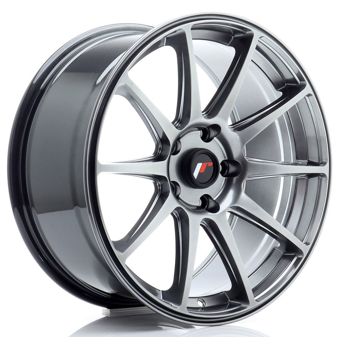 Japan Racing JR-11 18x8.5" 5x120 ET20, Hyper Black
