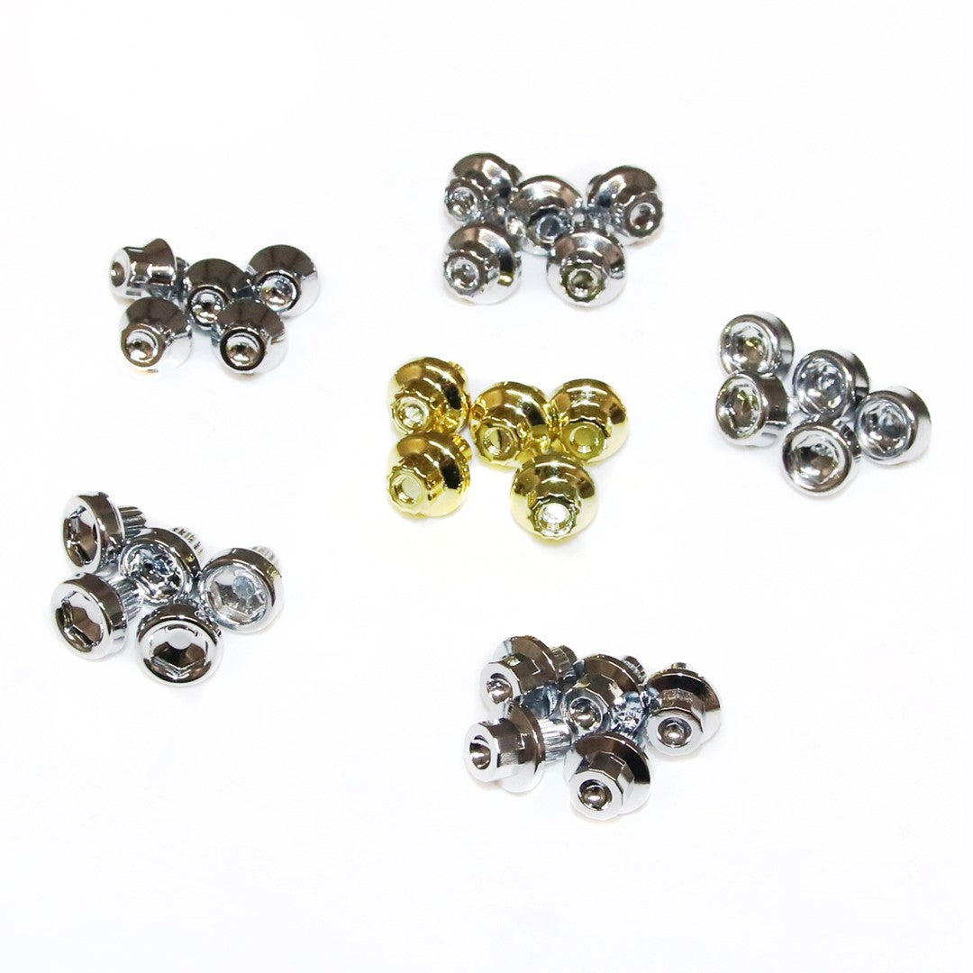 Set of 31 Japan Racing rivets for JR-10 15-16" Chrome