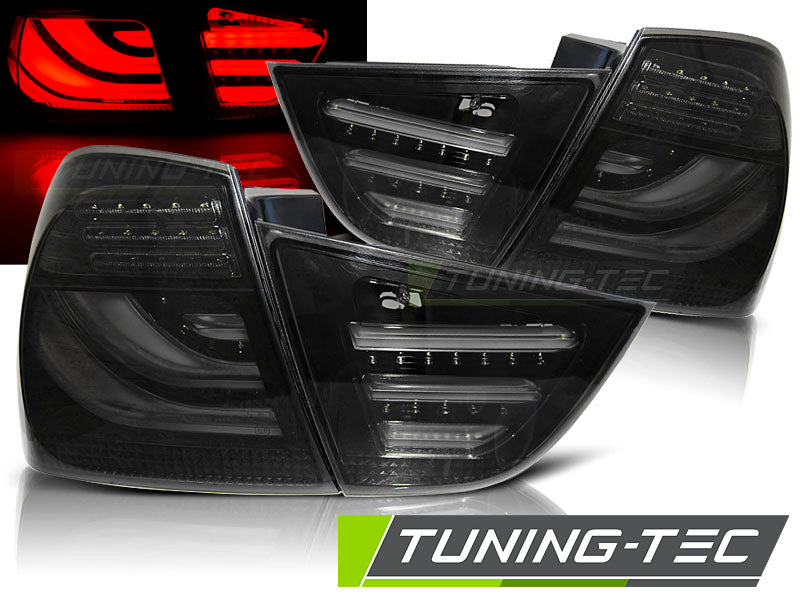 Fari FANALI posteriori DARK LED per BMW 3 E90 LCI 2009-2011