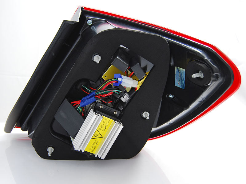 COPPIA FARI FANALI POSTERIORI LED LTI MERCEDES CLASSE C W204 SW 2006-2010 fumè