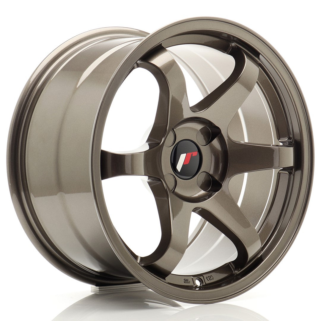 Japan Racing JR-3 Extreme Concave 17x9" (4 hole custom PCD) ET20-35, Bronze