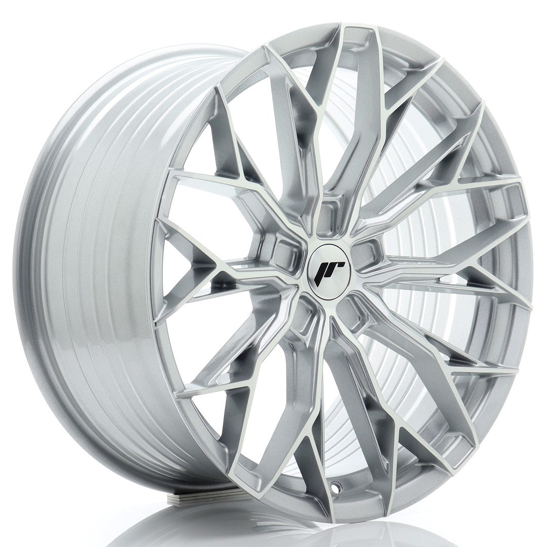 Japan Racing JR-49 19x9.5" (5 hole custom PCD) ET20-45, Machined Silver