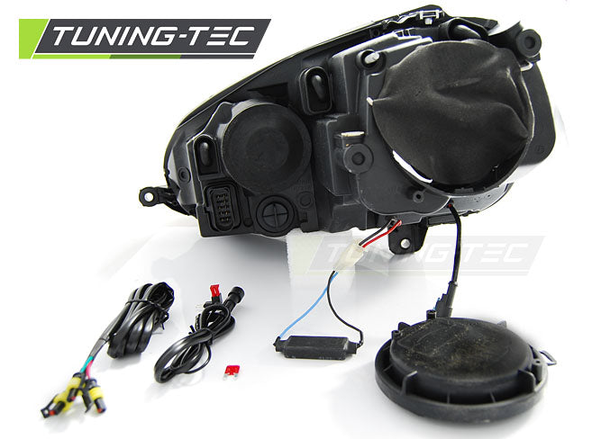 Coppia di Fari Anteriori LED DRL VW GOLF 5 V 2003-2009 Neri
