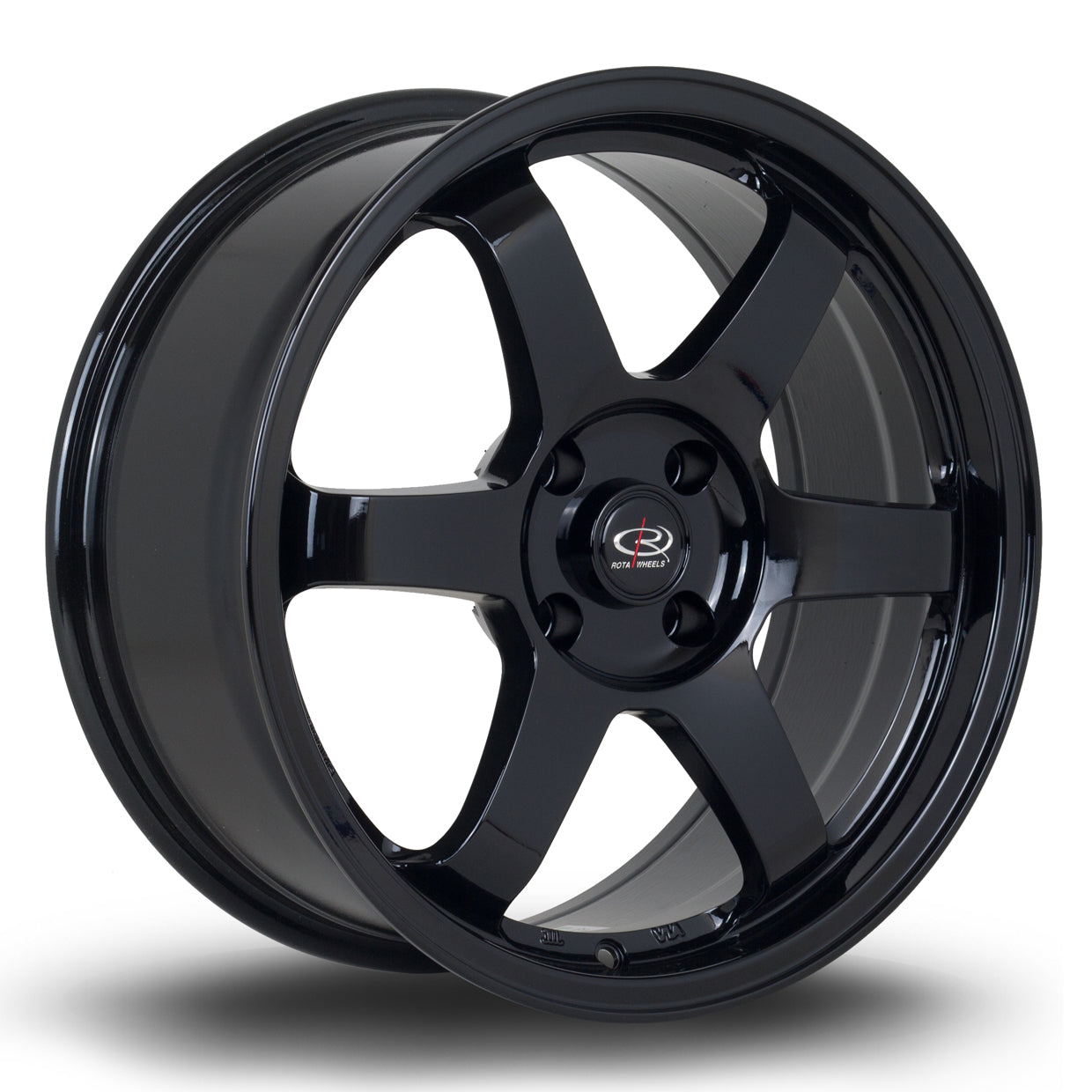 Rota Grid 17x8" 5x120 ET35, Gloss Black