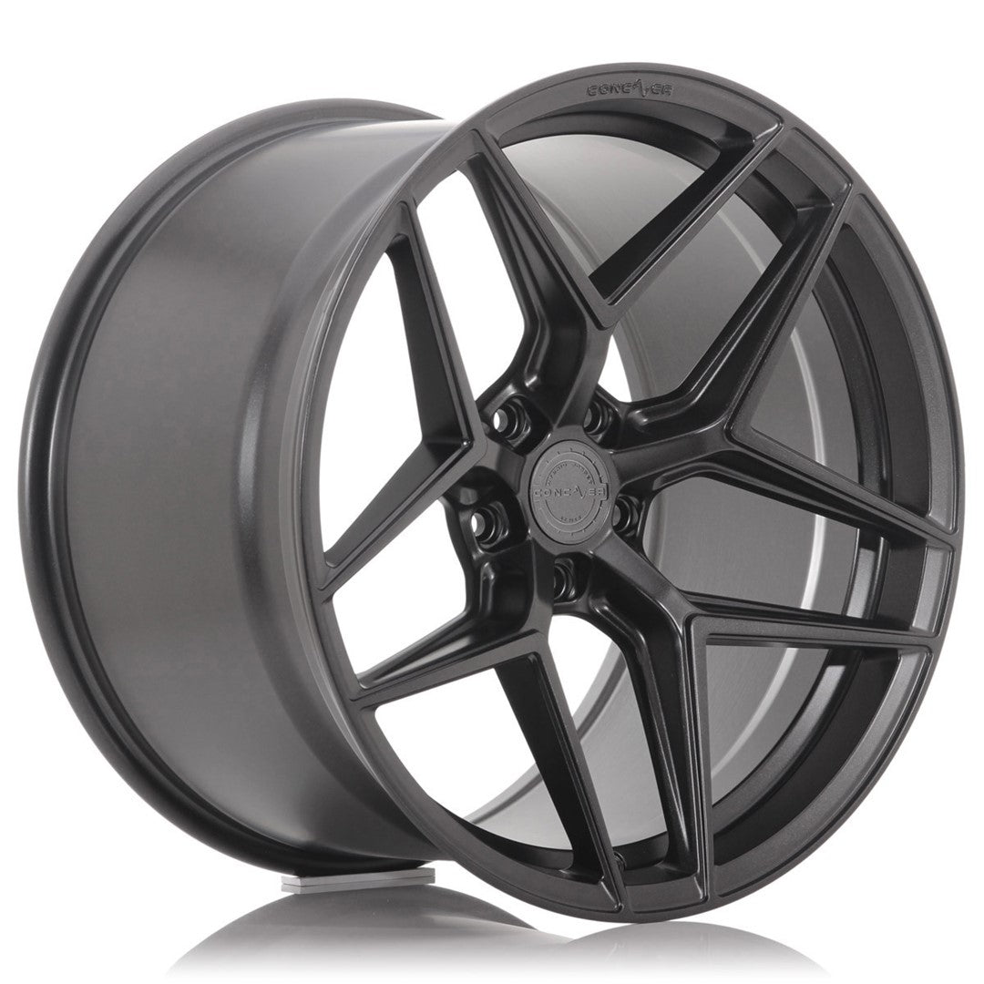 Concaver CVR2 20x10.5" (5 hole custom PCD) ET15-43, Carbon Graphite