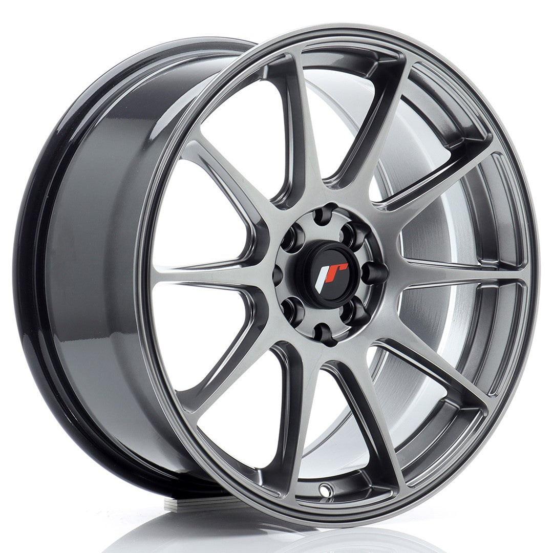 Japan Racing JR-11 17x8" 5x112/114.3 ET35, Hyper Black