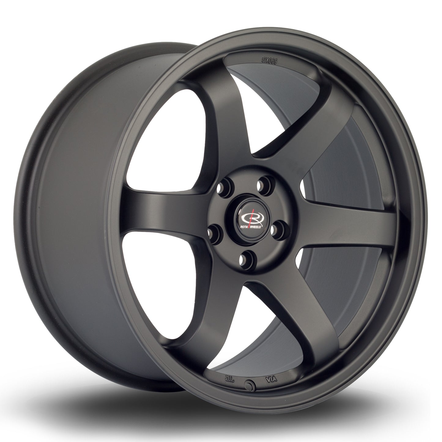 Rota Grid 18x9.5" 5x114.3 ET38, Flat Black