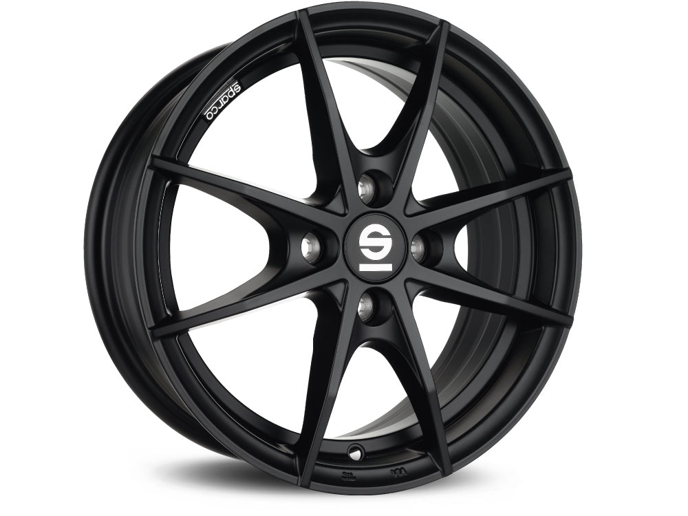 Sparco Trofeo 4 17x7" 4x108 ET47, Flat Black