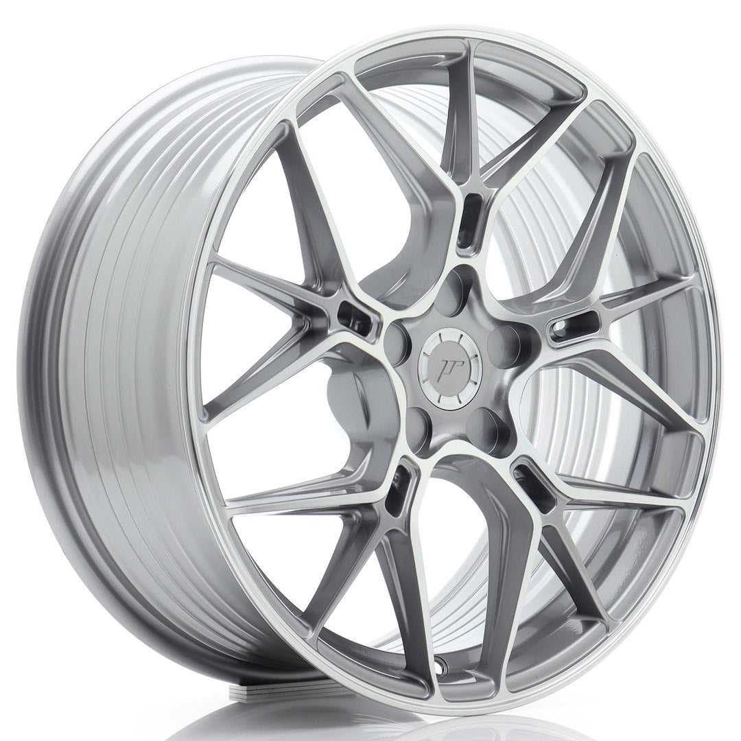 Japan Racing JR-51 18x8" (5 trous - sur mesure) ET20-45, Machined Titanium
