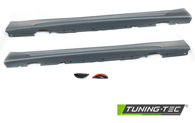 COPPIA MINIGONNE LATERALI STYLE 1 M PERFORMANCE BMW E81 E82 E88 2004 - 2013