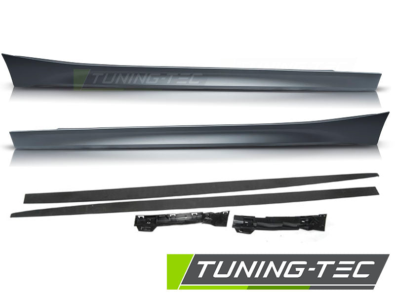 MINIGONNE LATERALI M performance con lame sotto minigonna splitter BMW Serie 1 F20 F21 2011-2018 M