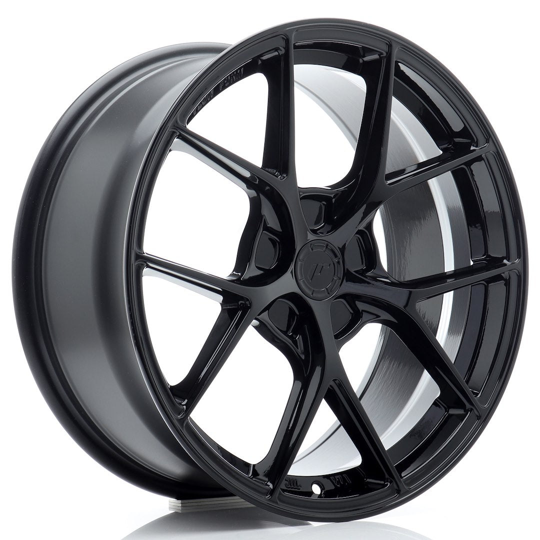 Japan Racing SL-01 Super Light 18x8.5" (5 hole custom PCD) ET20-42, Gloss Black
