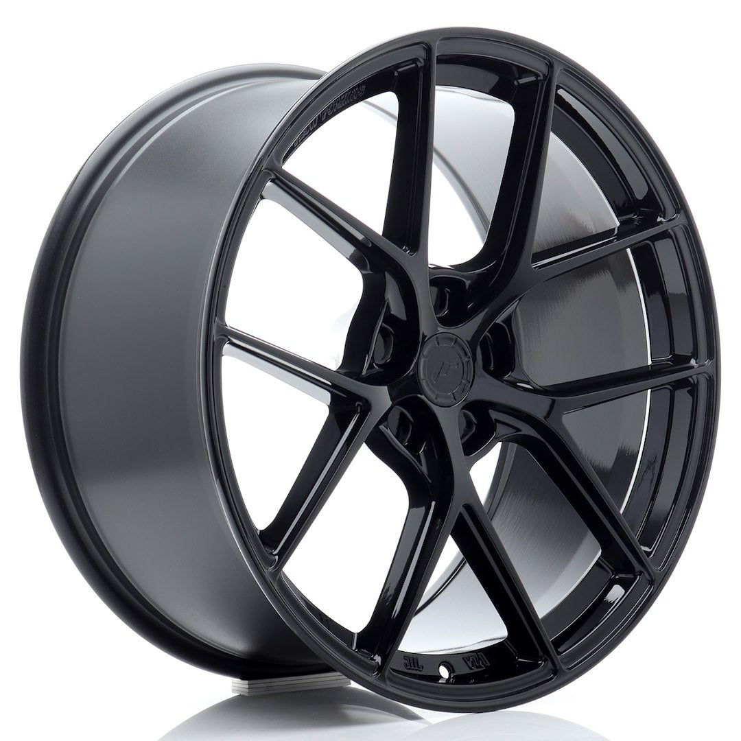 Japan Racing SL-01 Super Light 20x10" (5 hole custom PCD) ET15-48, Gloss Black