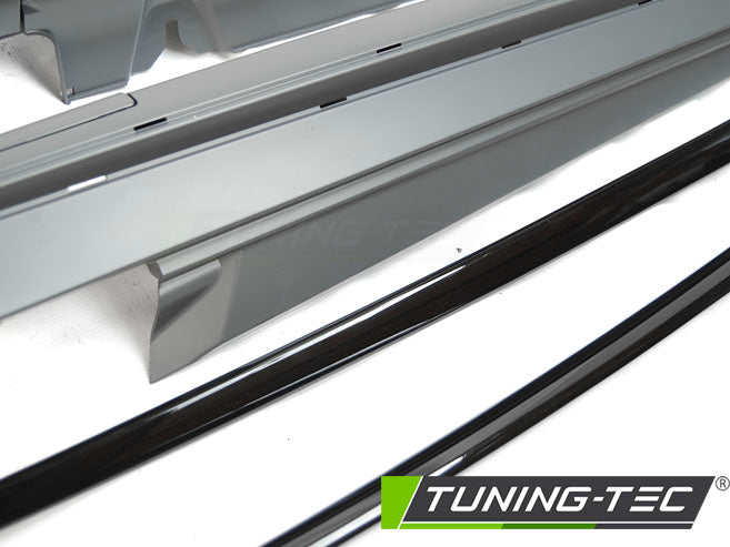 COPPIA MINIGONNE LATERALI AMG STYLE MERCEDES CLASSE C W205 2014 - 2021