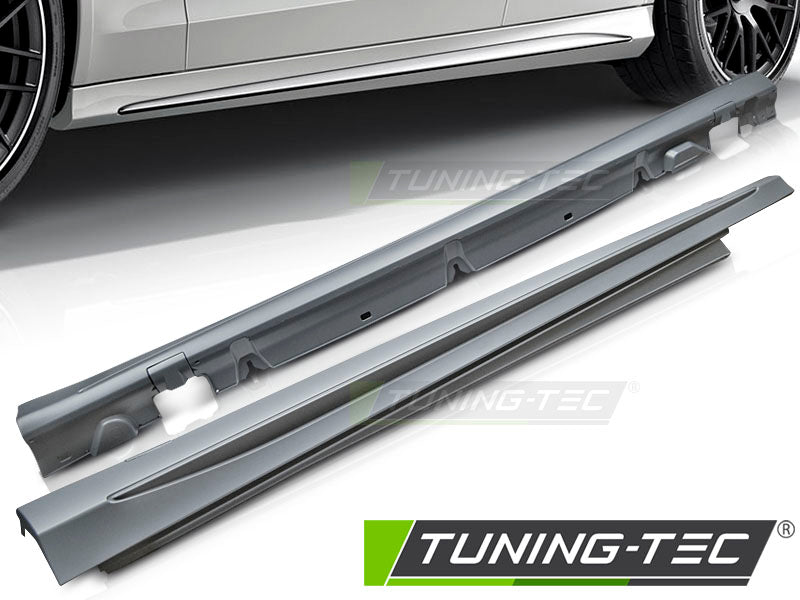 COPPIA MINIGONNE LATERALI LOOK AMG MERCEDES W204 2007 - 2014