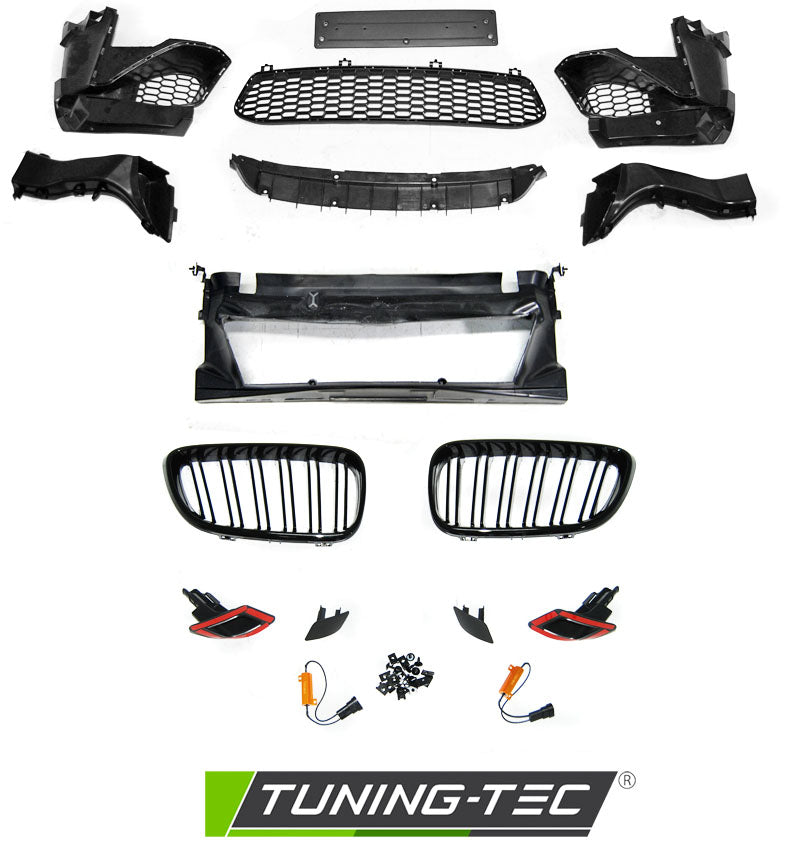 PARAURTI ANTERIORE LOOK M2 M1 BMW SERIE 1 F20 F21 LCI 2015-2019