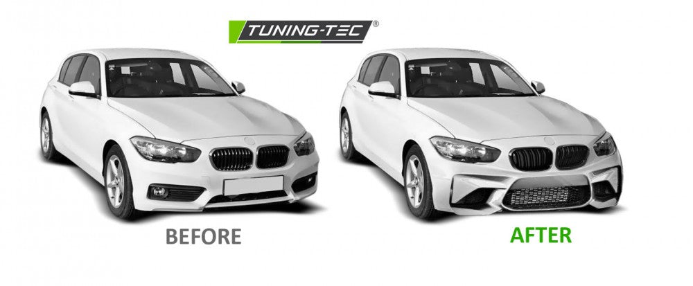 PARAURTI ANTERIORE LOOK M2 M1 BMW SERIE 1 F20 F21 LCI 2015-2019