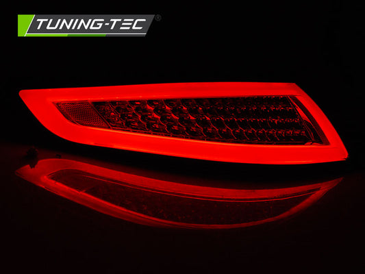 COPPIA FARI POSTERIORI A LED PORSCHE 911 997 04-09 ROSSO FRECCE DINAMICHE