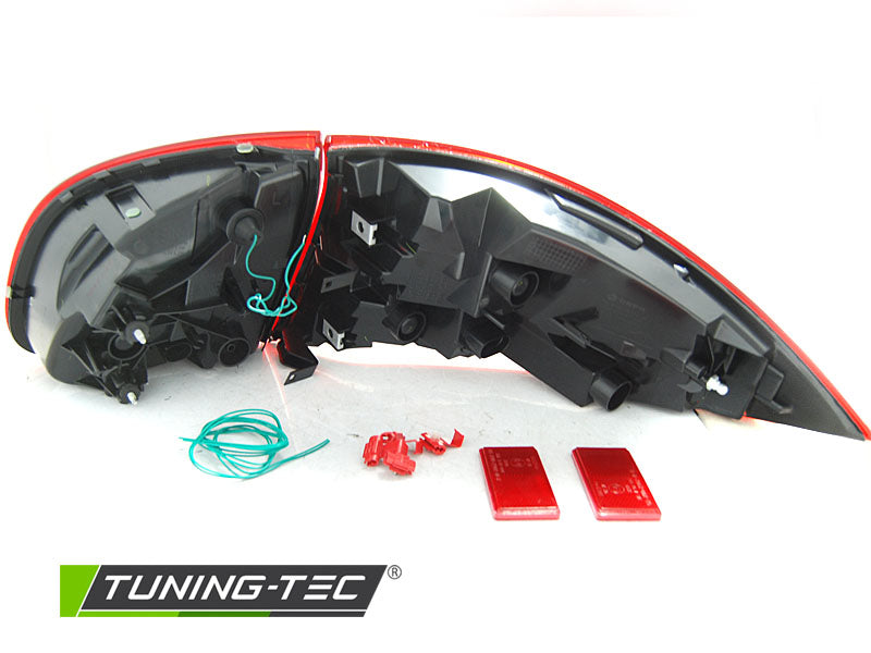 COPPIA FARI FANALI POSTERIORI PORSCHE CAYENNE 10-15 ROSSO LED SEQUENZIALE