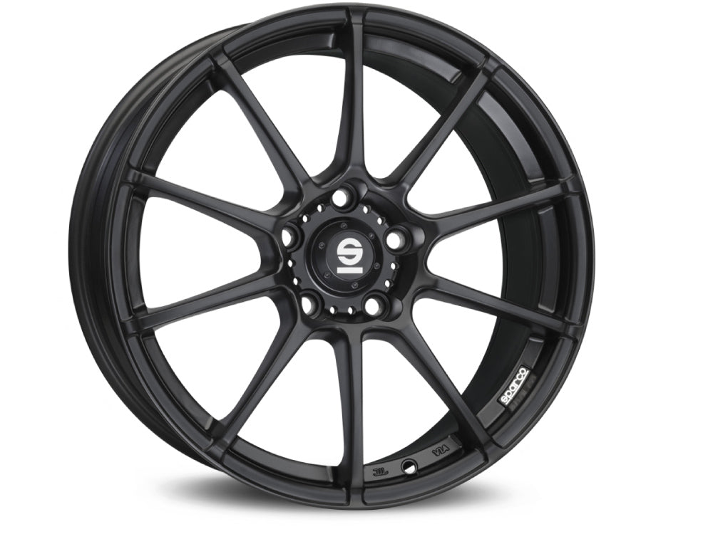 Sparco Assetto Gara 18x8" 5x112 ET35, Flat Black