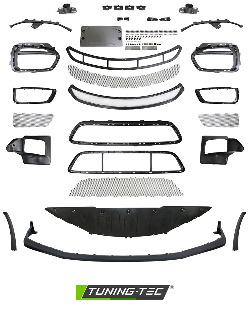 PARAURTI ANTERIORI SPORT STYLE ADATTO A PORSCHE CAYMAN 981C / BOXTER 981 con foro rondella