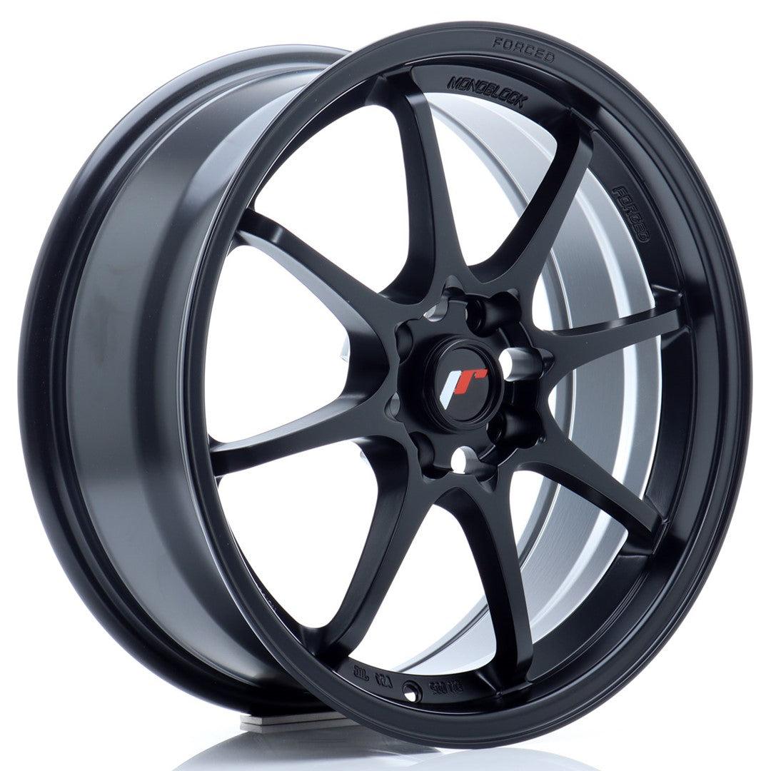 Japan Racing JR-5 17x7" 4x108 ET25, Flat Black