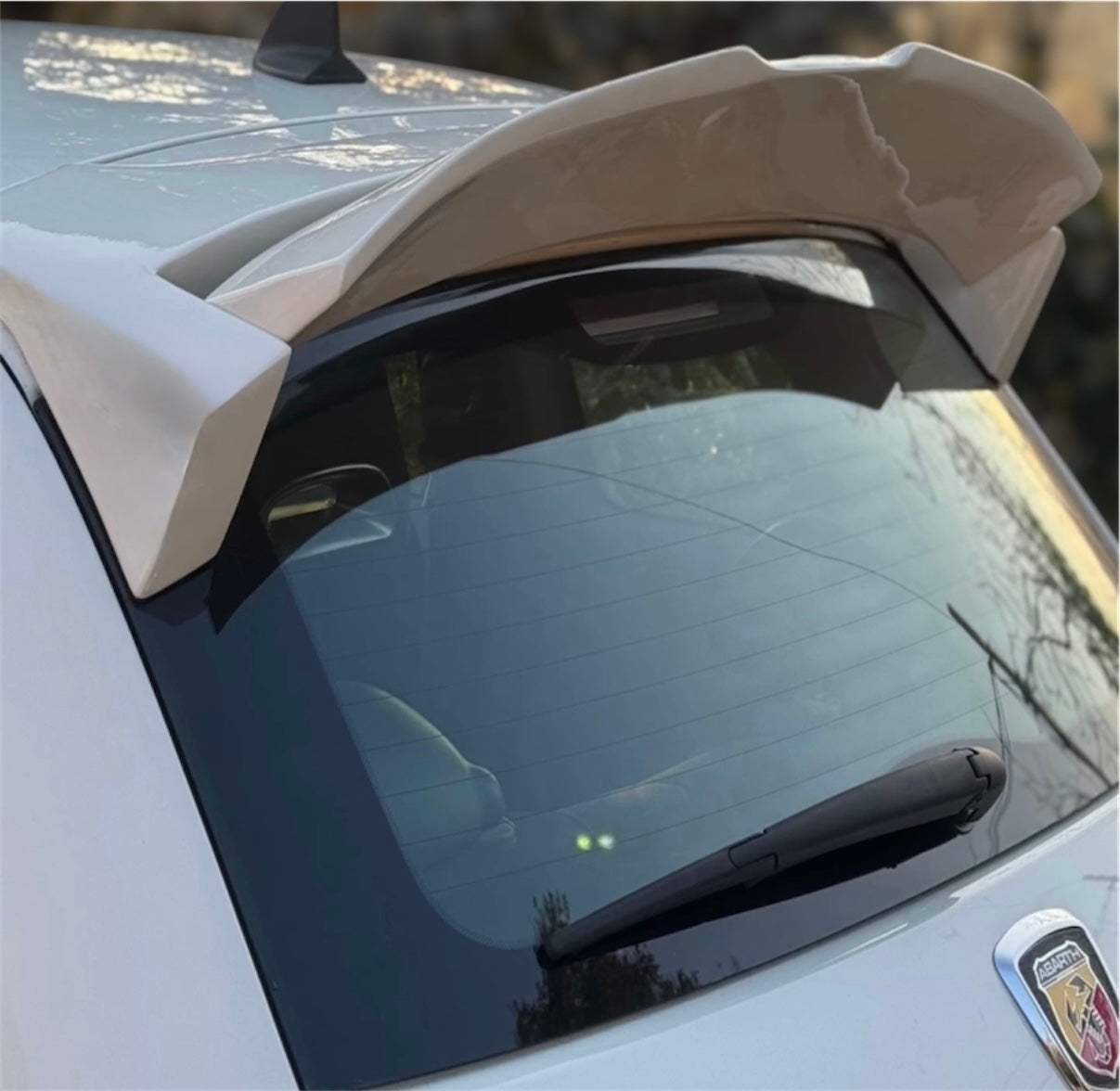 SPOILER ALETTONE ABARTH 70 ANNIVERSARIO REGOLABILE REPLICA