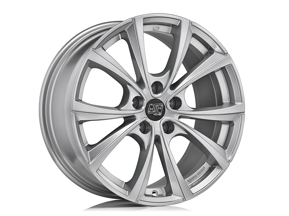 MSW 27T 19x9.5" 5x114.3 ET45, Full Silver