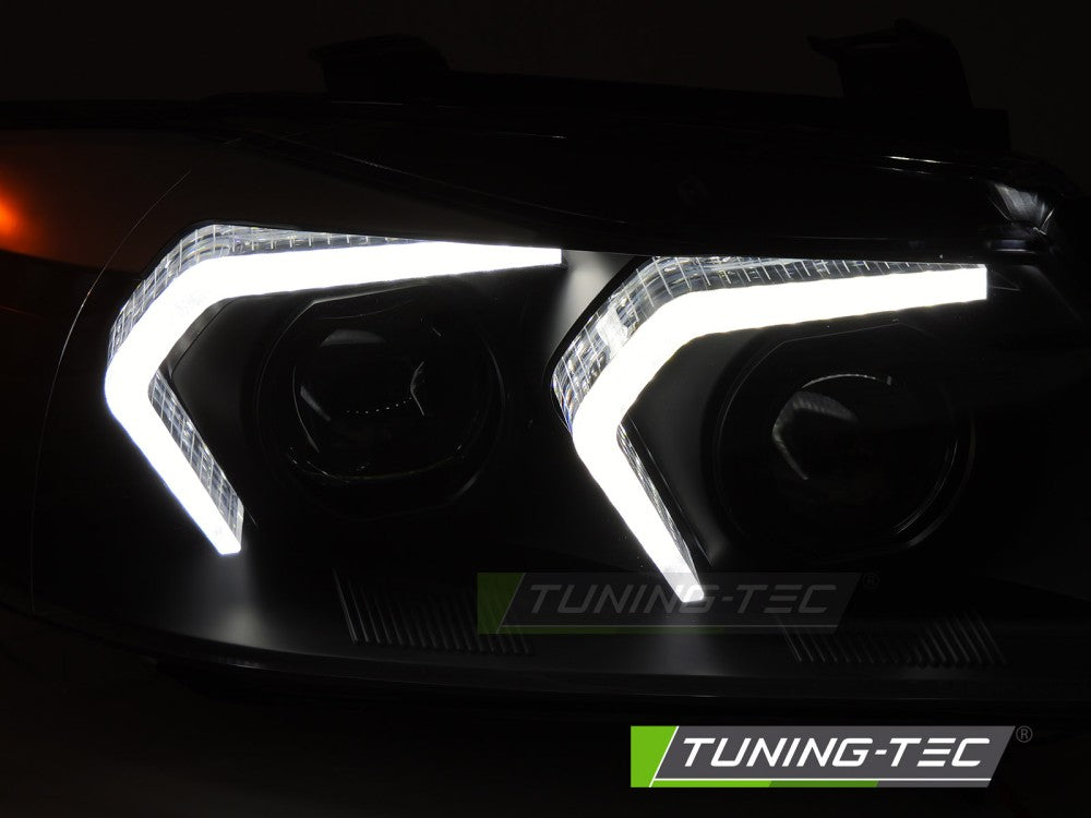 Coppia di Fari Anteriori per BMW Serie 3 E90 E91 2005-2008 Angel Eyes XENON