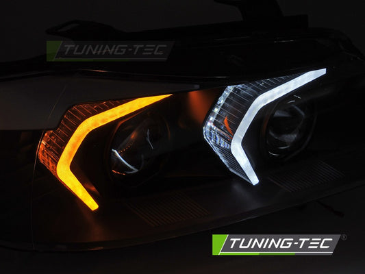 Coppia di Fari Anteriori per BMW Serie 3 E90 E91 2005-2008 Angel Eyes XENON