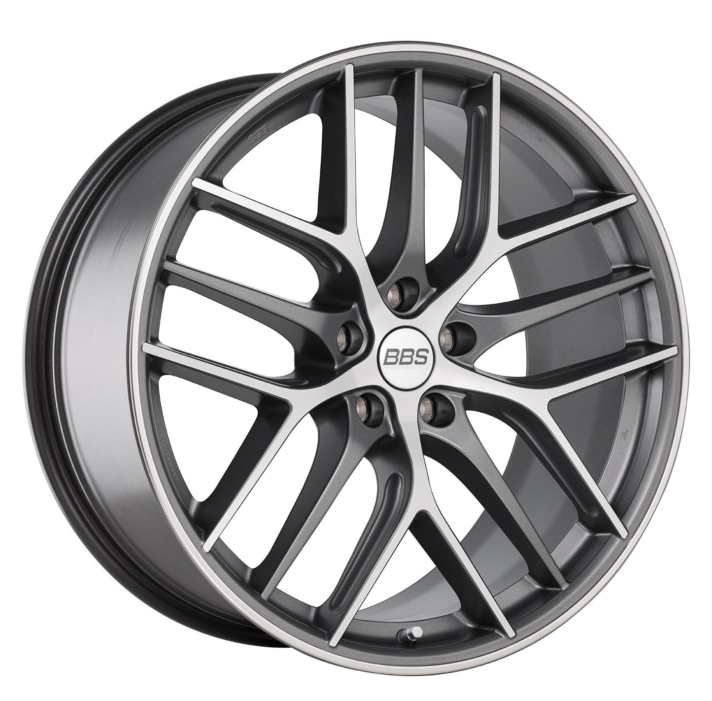 BBS CC-R 20x8.5" 5x120 ET32, Dark Grey / Machined